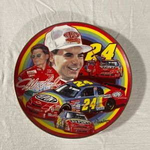 Vintage Jeff Gordon headed to victory lane Hamilton Collection Plate